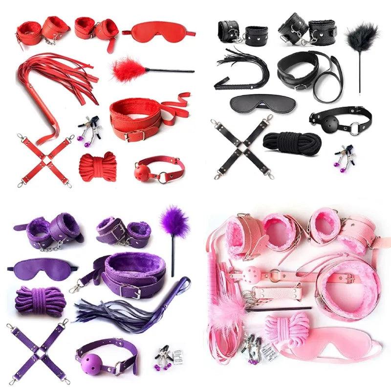 Bondage accessory   product overview on neutral background