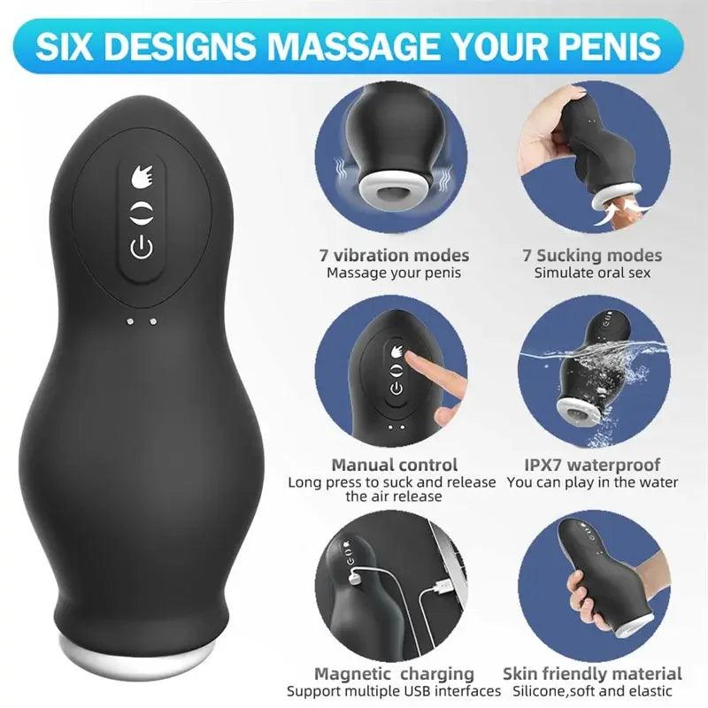 Close-up of material texture and finish on life-like 3in1 for men - ultimate pleasure companion experience