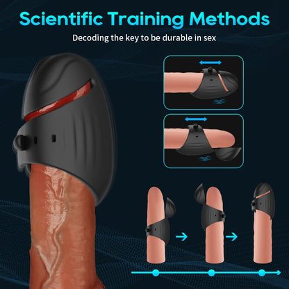 Side profile of vibrator showing shape