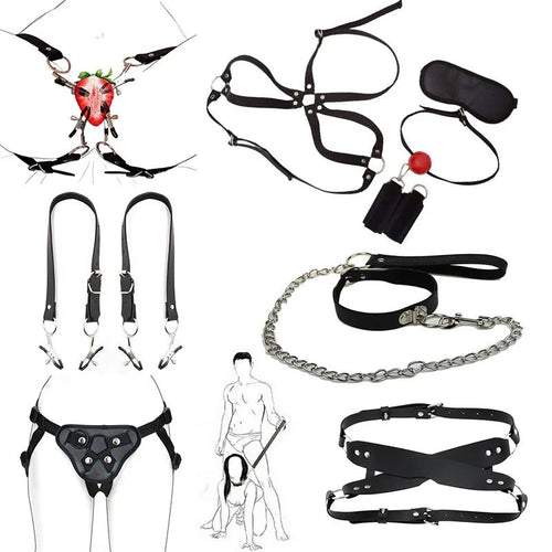 Bondage accessory   product overview on neutral background