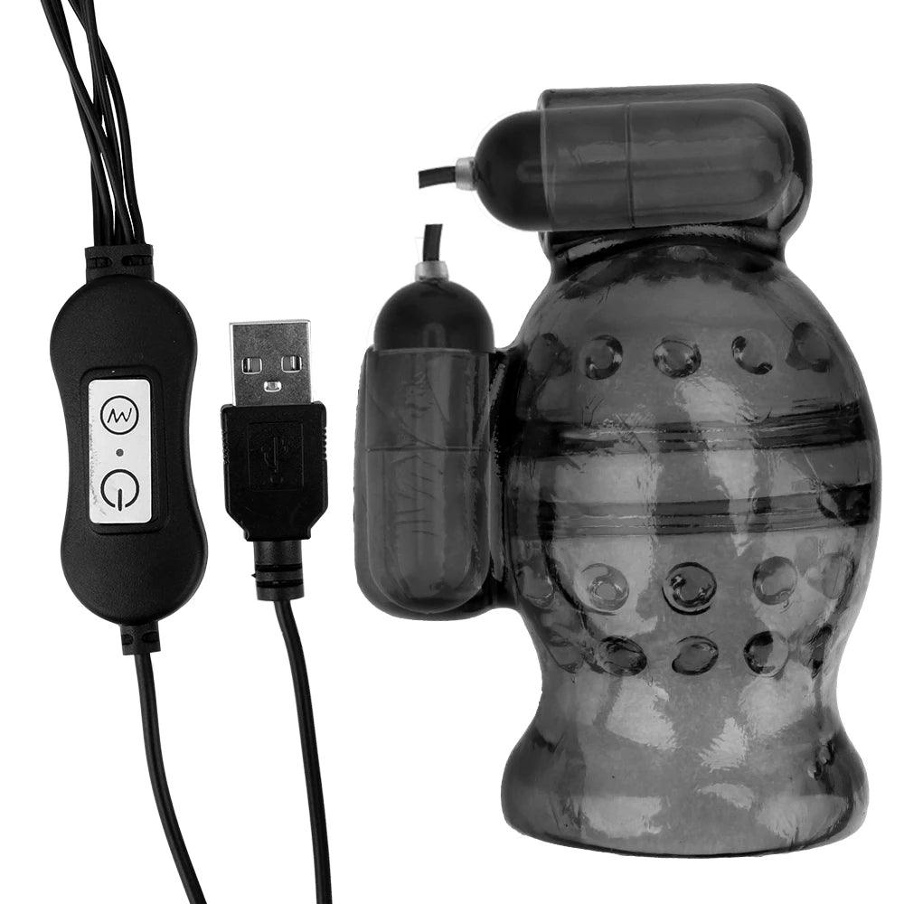 Vibrator   front product view on neutral background