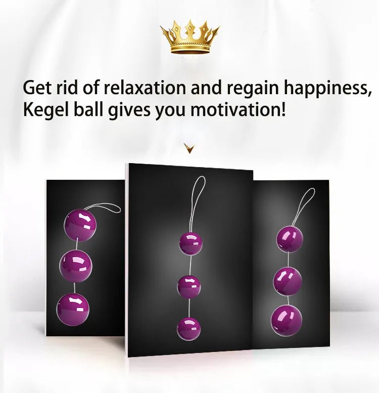 Kegel exercise device   front product view