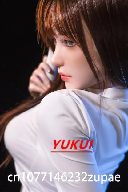 Close-up of realistic skin texture on adult companion