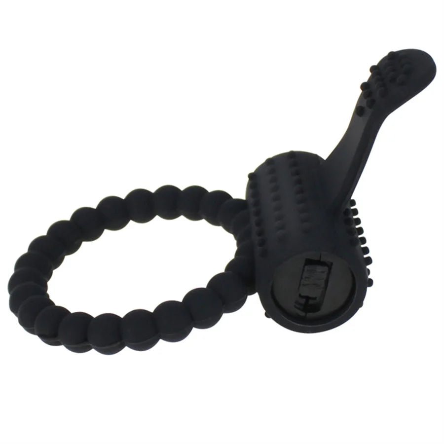Ring with vibrator attachment detail