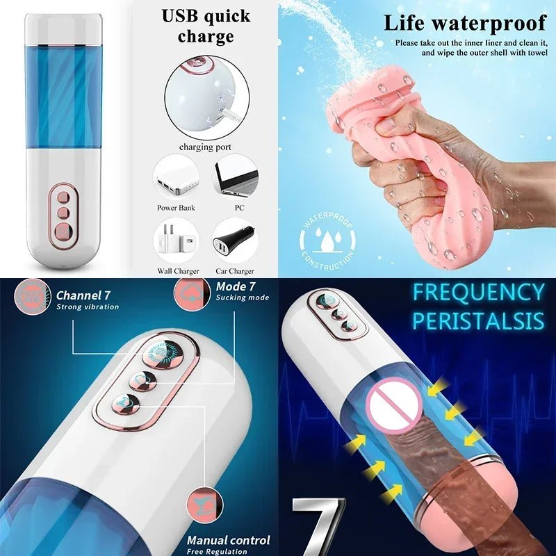 Packaging for male pleasure device