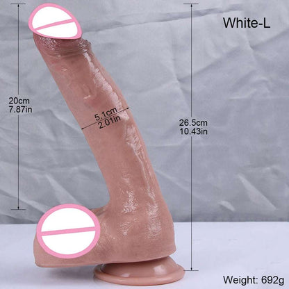 XXL Oversized Realistic Huge Design With Suction C   product overview from above