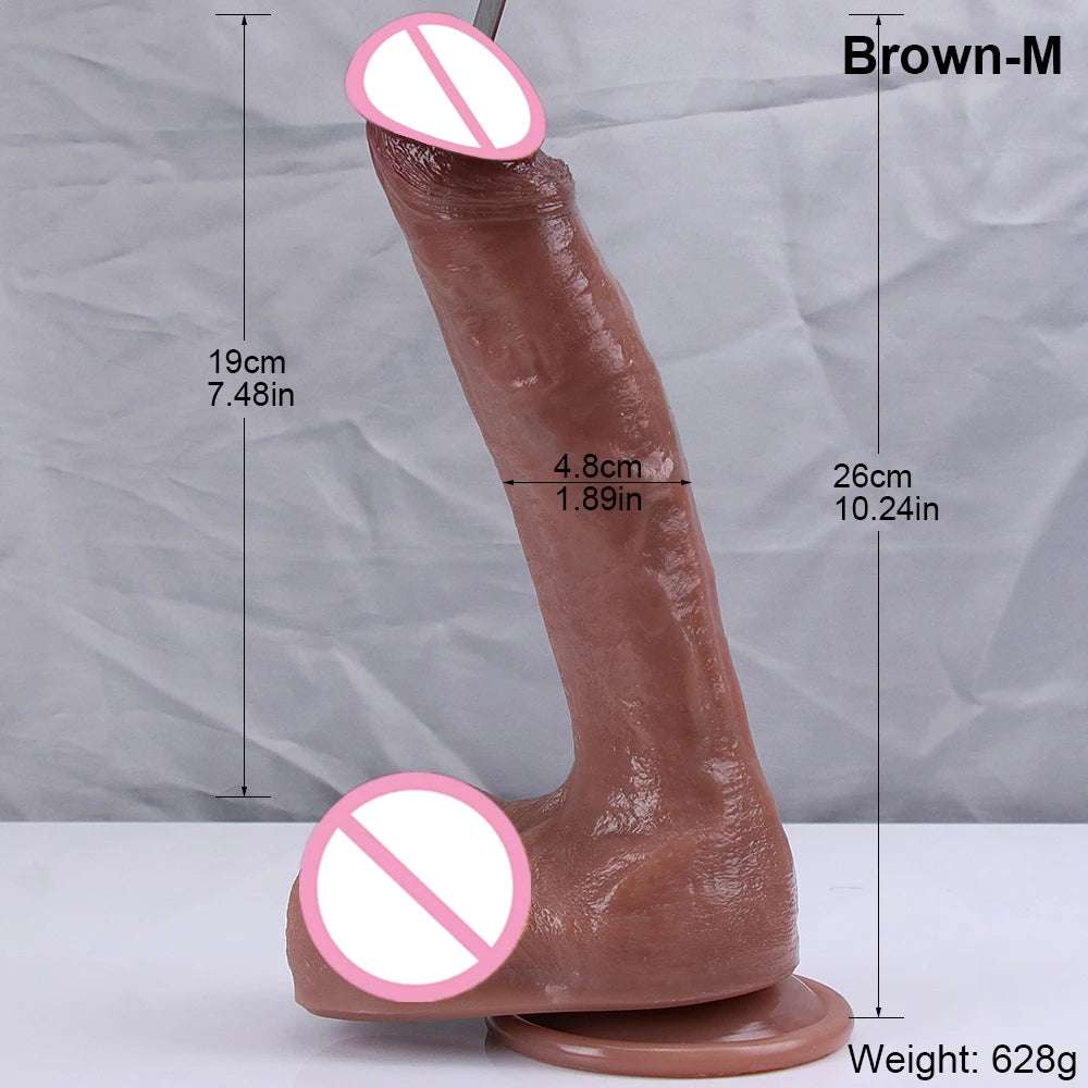 XXL Oversized Realistic Huge Design With Suction C   front product view on white background