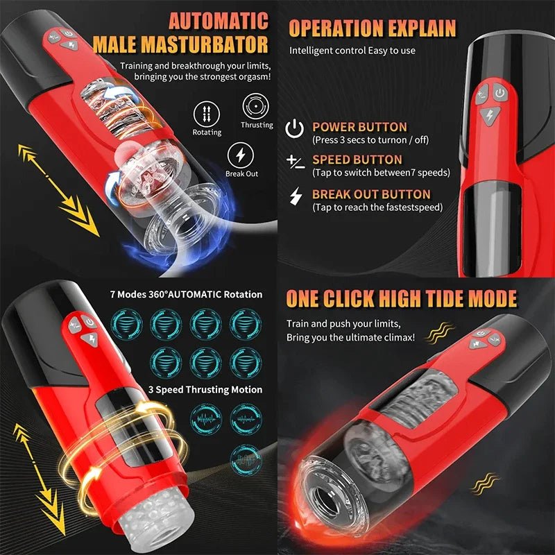Accessories included with male pleasure device
