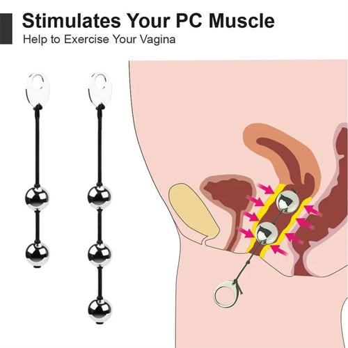 Erotic Weighted Kegel Exerciser Balls Geisha Fitness Toys For Pelvic Strength