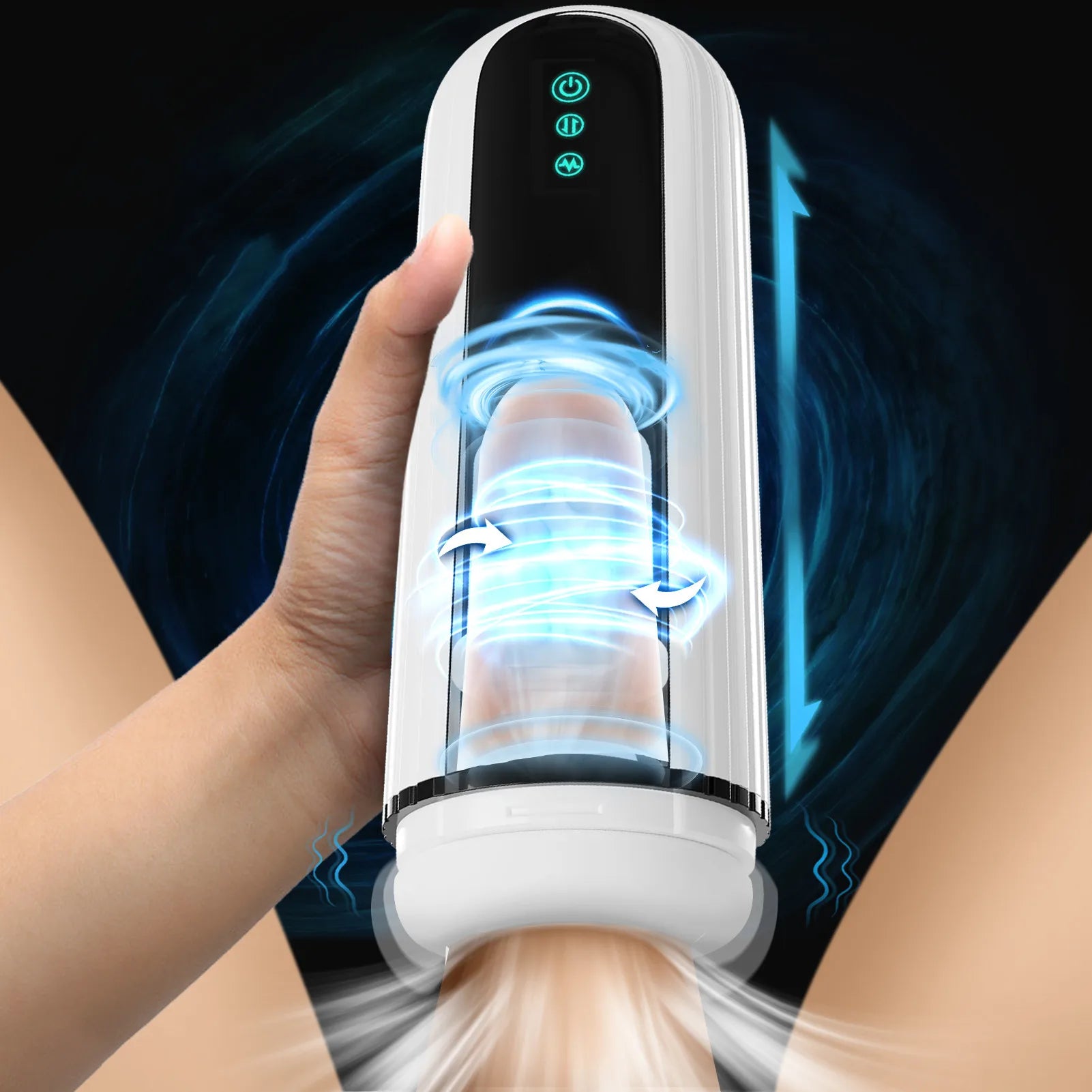 Motor and power unit of pleasure machine
