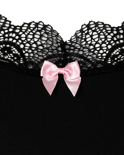 Lingerie set components laid flat