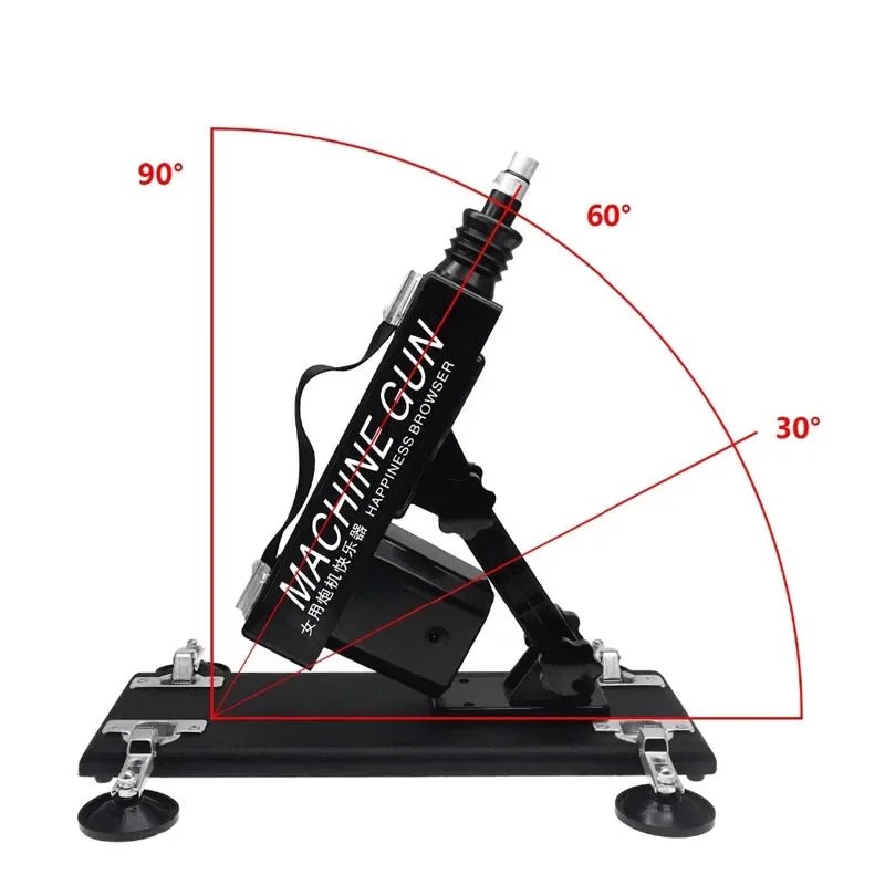 Size and footprint of pleasure machine