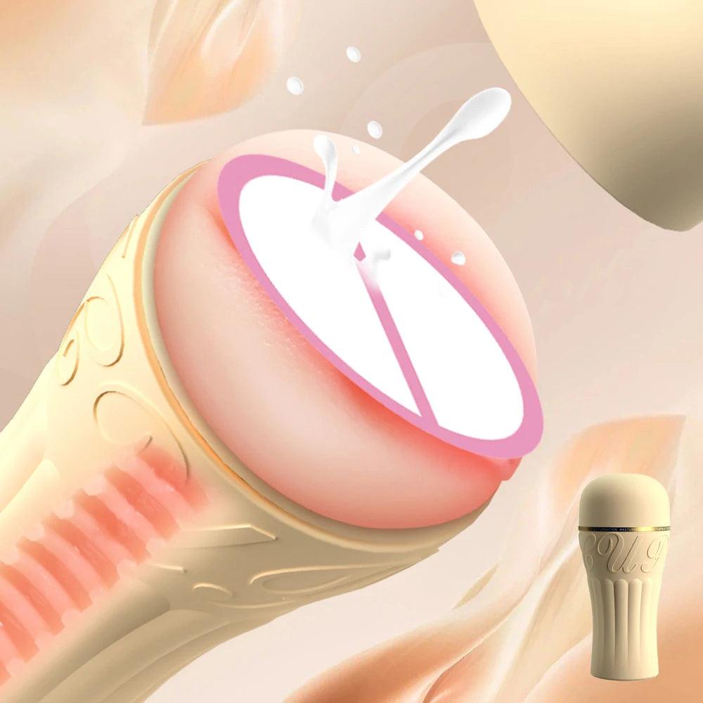 Size comparison of male pleasure device