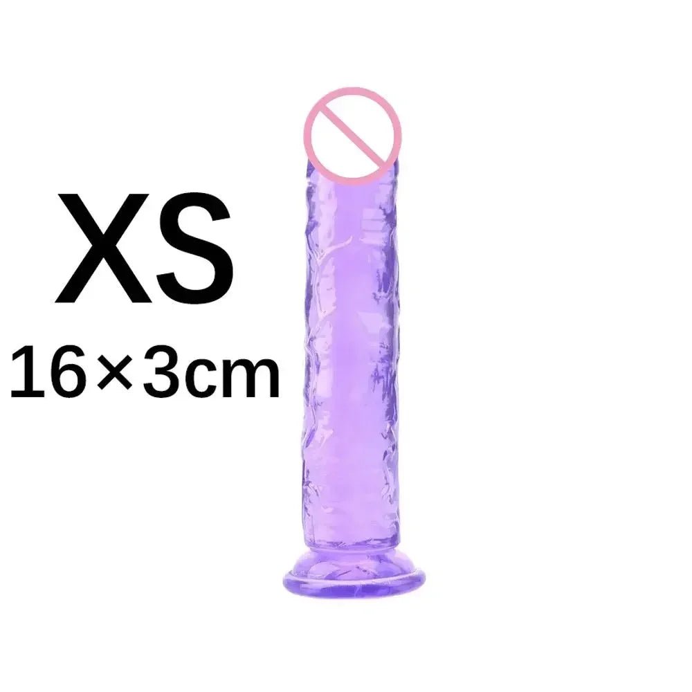 Measurement and dimensions of 5 colours small transparent suction cup jelly toy for fun
