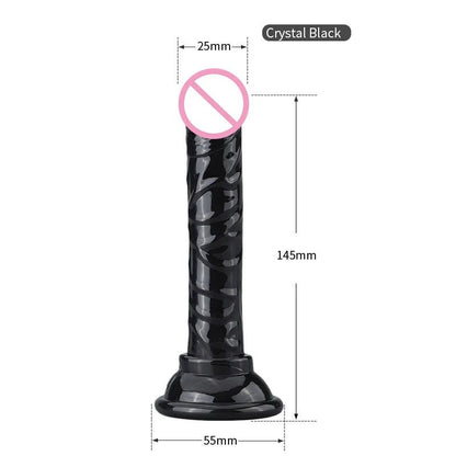 Side profile of adult toy showing full length