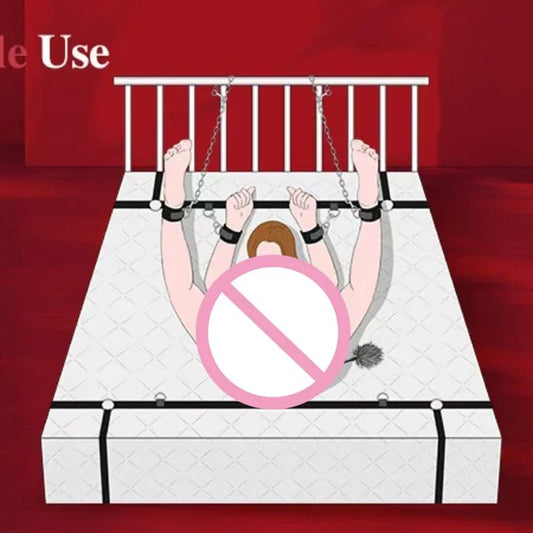 Bed Restraint Set Couple Sex Toys Bondage Kit