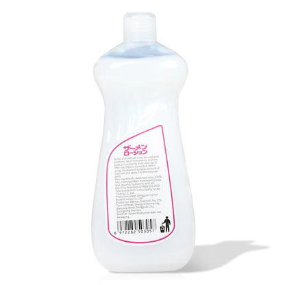 Lubricant bottle with cap detail