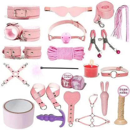 Colour options for bondage accessory