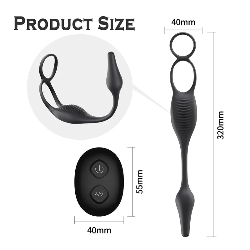 Charging port on vibrating plug