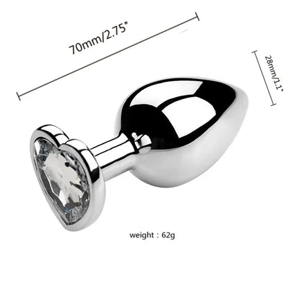 Stainless steel plug body showing weight and finish detail