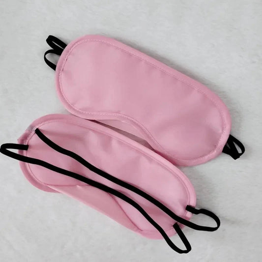 Pink blindfold included in the two-piece set