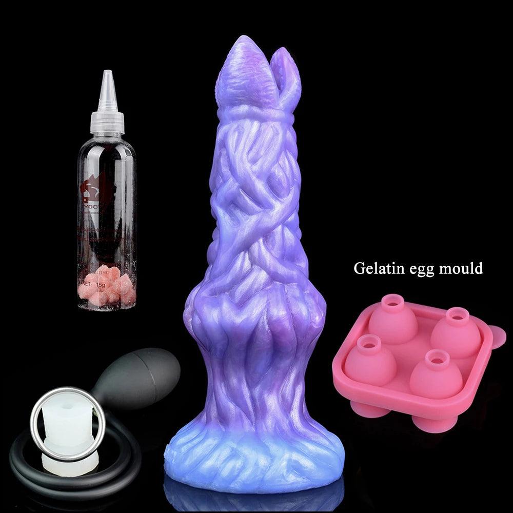 Measurement and dimensions of colmiss silicone pneumatic ovipositor for unique pleasure experience