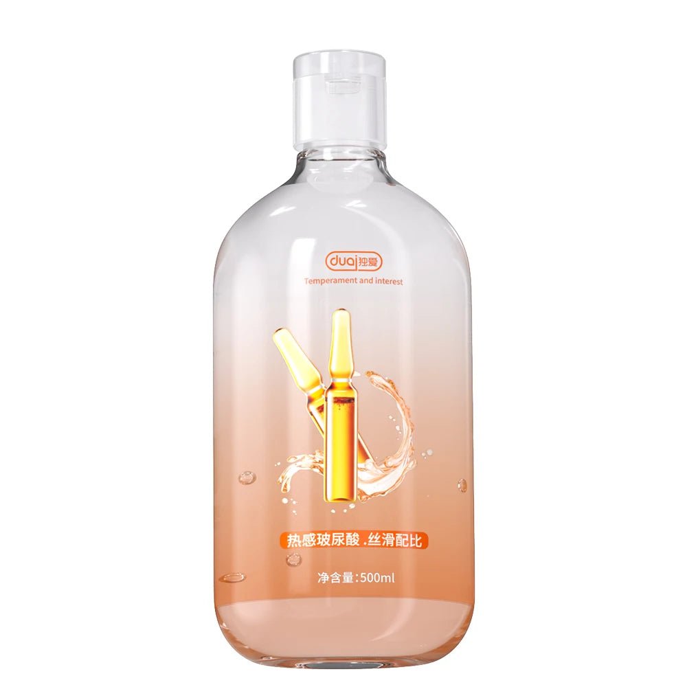 Lubricant bottle with cap detail
