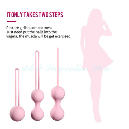Colour and material options for kegel trainer