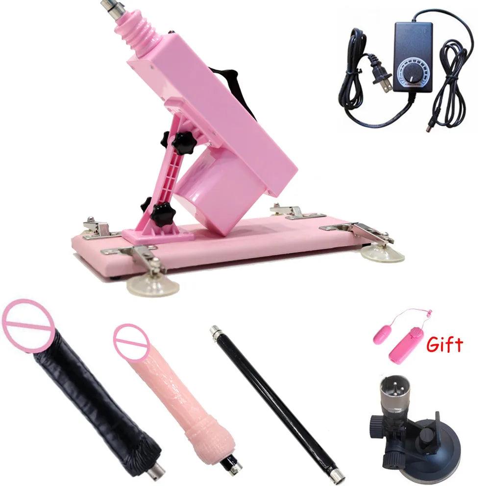 Motor and power unit of pleasure machine