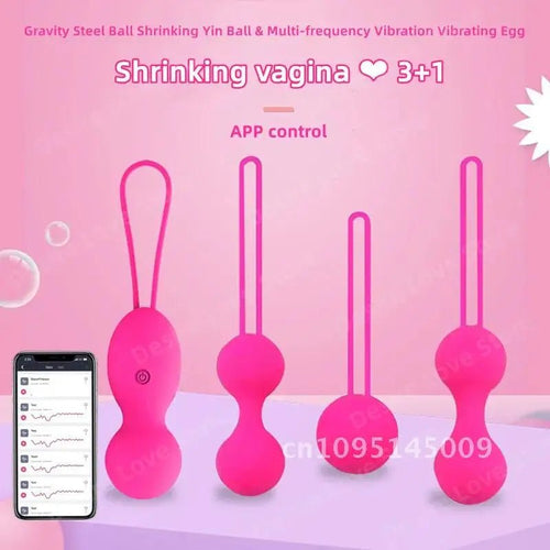 Kegel exercise device   front product view