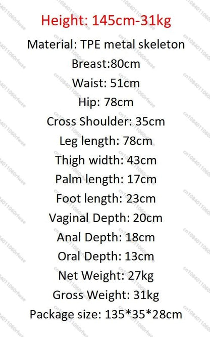 Height and size reference for adult companion