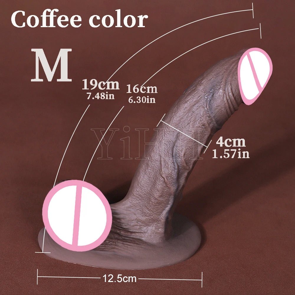 Realistic adult toy   product view on white background