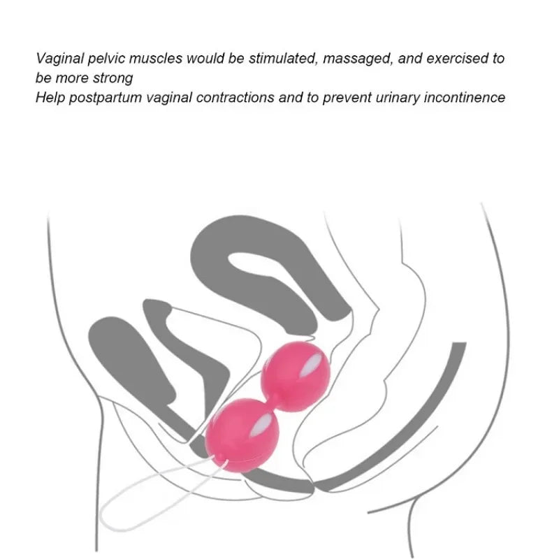Colour and material options for kegel trainer