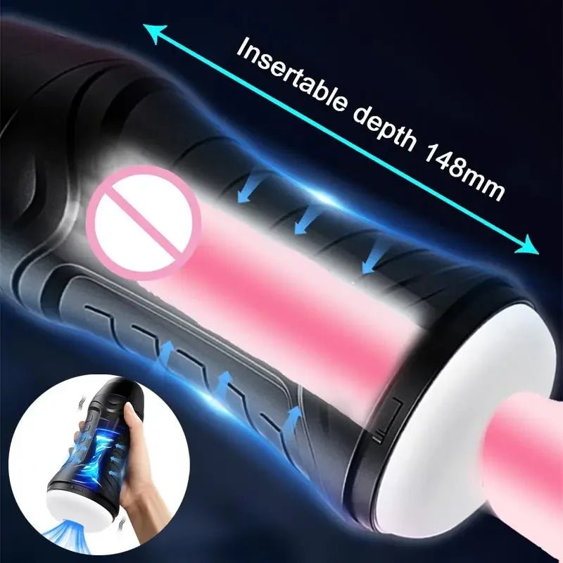 Size comparison of male pleasure device