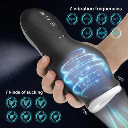 Side profile of male pleasure device