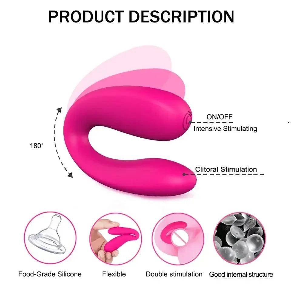 Couple Vibrator U Type Vibrator – colour options