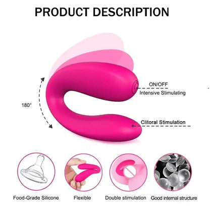 Couple Vibrator U Type Vibrator – colour options