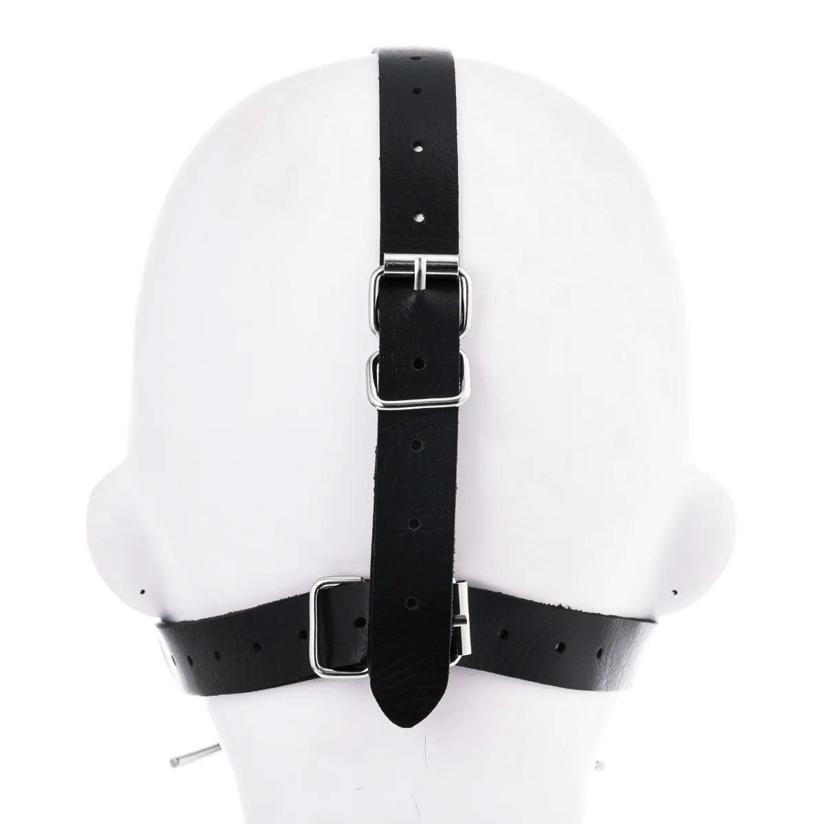 Close-up of material and stitching quality on bondage piece
