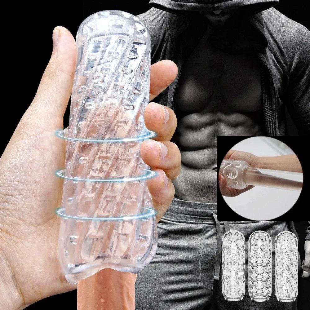 Interior texture detail of male pleasure device