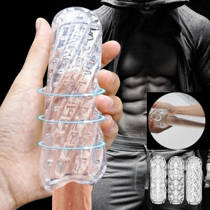 Interior texture detail of male pleasure device