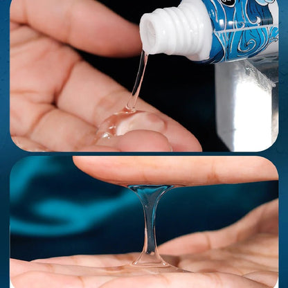 Texture and consistency of lubricant on surface