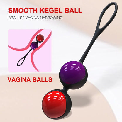 Colour and material options for kegel trainer