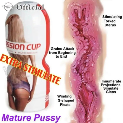 Male pleasure device   front product view