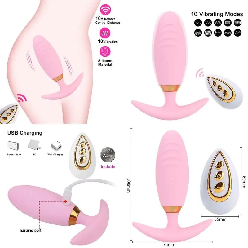 USB charging cable included with vibrator