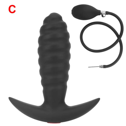 Tip detail of inflatable silicone plug