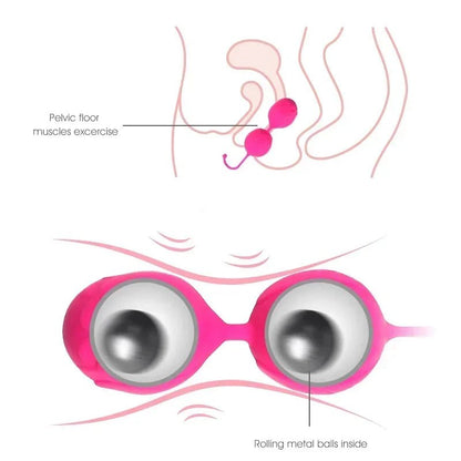 Size comparison of kegel exercise device