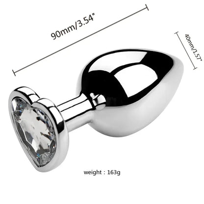 Green crystal variant of stainless steel plug