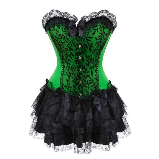 Lingerie piece shown on dress form   front view
