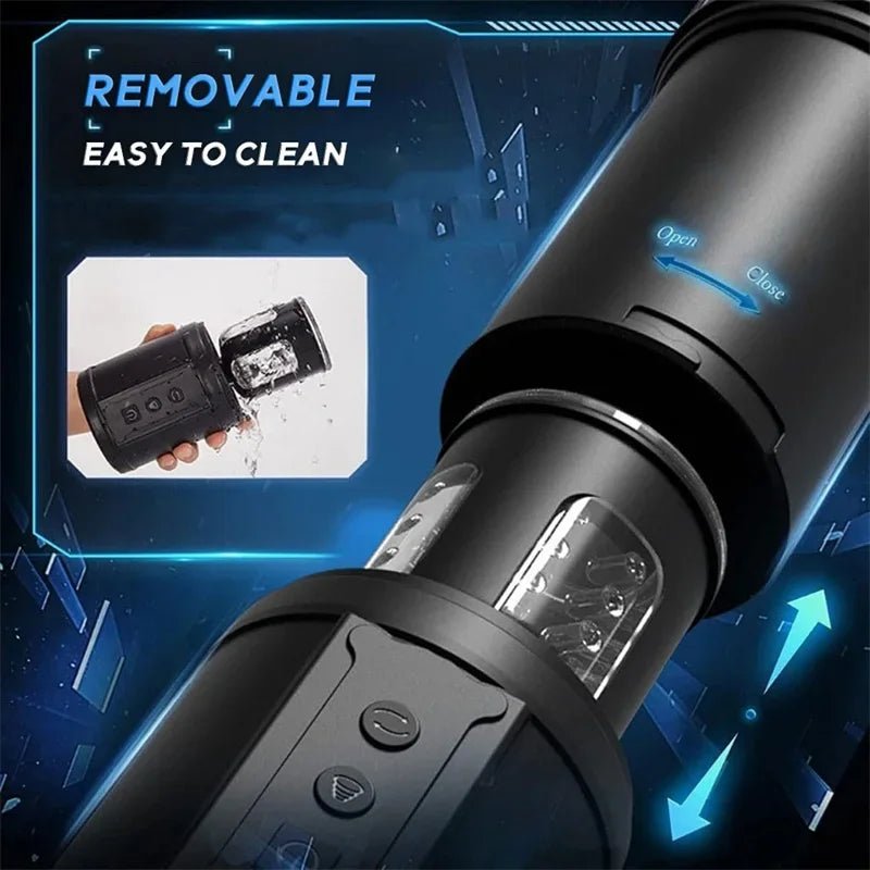 Side profile of male pleasure device