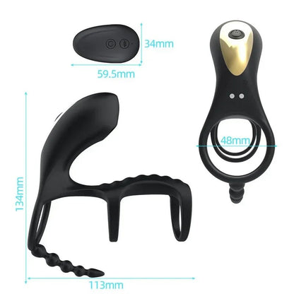 Compatible attachment or dildo included